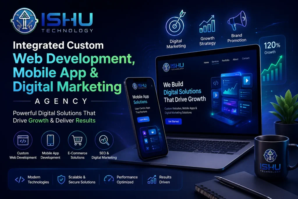 Why Modern Businesses Need a Unified Custom Web Development, Mobile App & Digital Marketing Agency