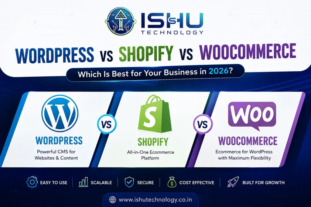 WordPress vs Shopify vs WooCommerce: Which Is Best for Your Business in 2026?